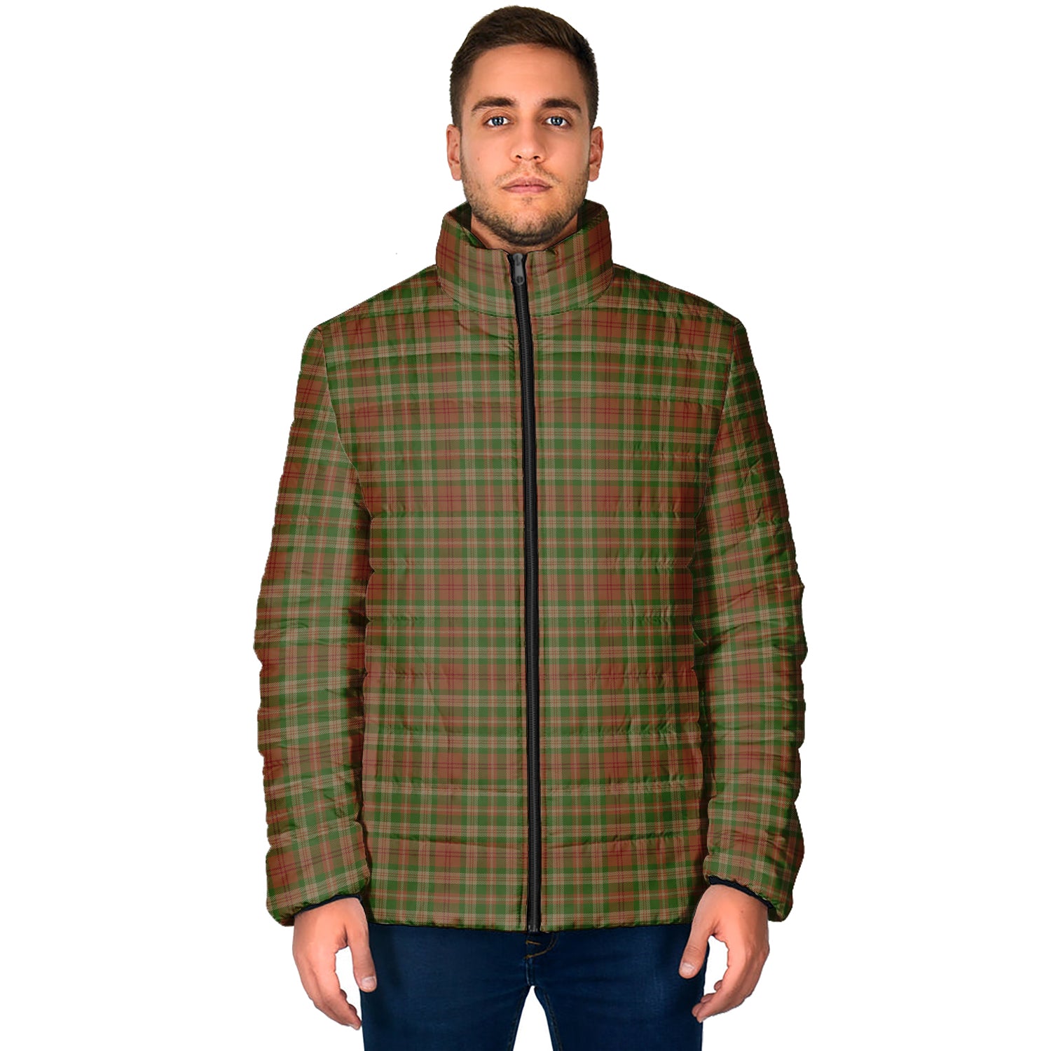 Pierce Tartan Padded Jacket - Tartan Vibes Clothing