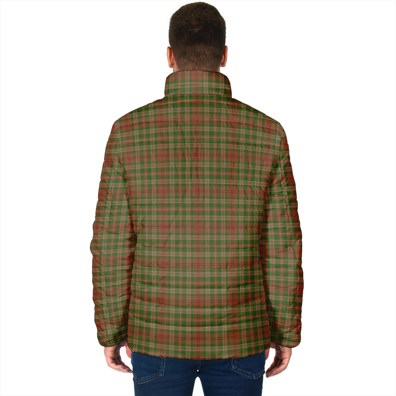 Pierce Tartan Padded Jacket - Tartan Vibes Clothing