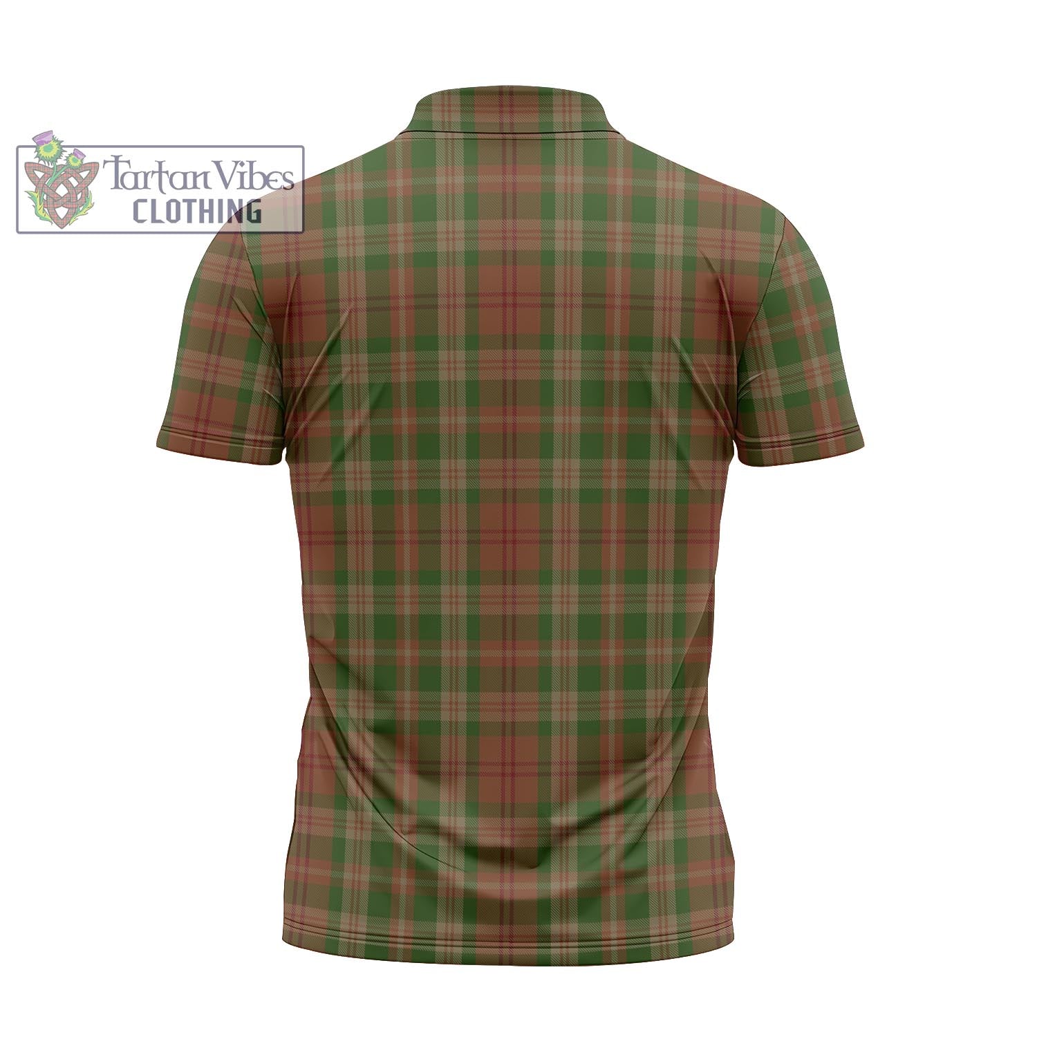 Pierce Tartan Zipper Polo Shirt - Tartan Vibes Clothing