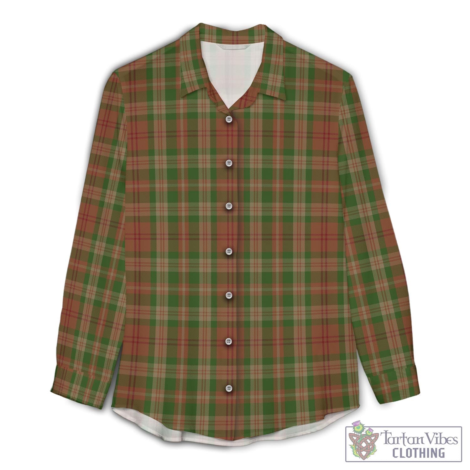 Pierce Tartan Women's Casual Shirt - Tartan Vibes Clothing