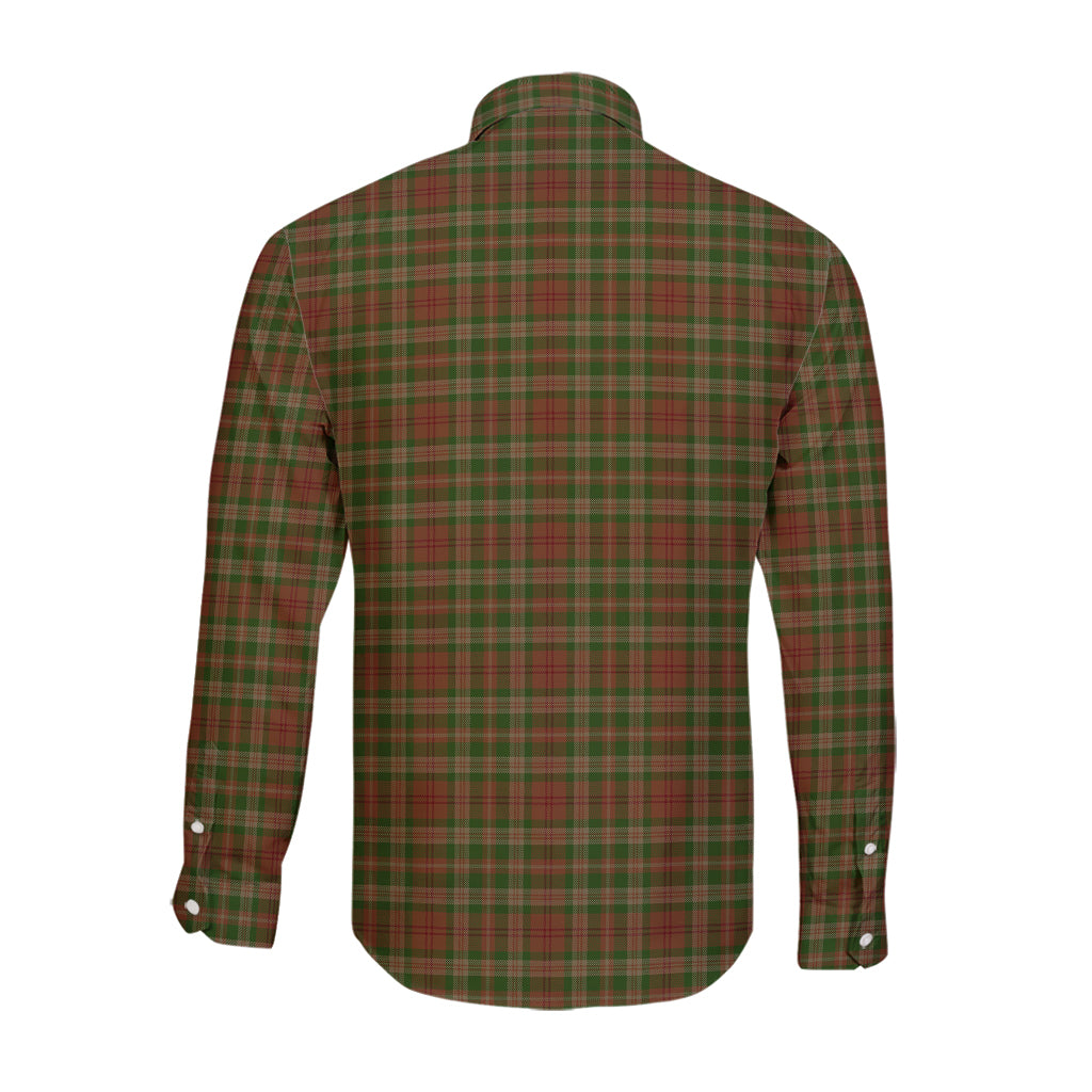 Pierce Tartan Long Sleeve Button Up Shirt - Tartan Vibes Clothing