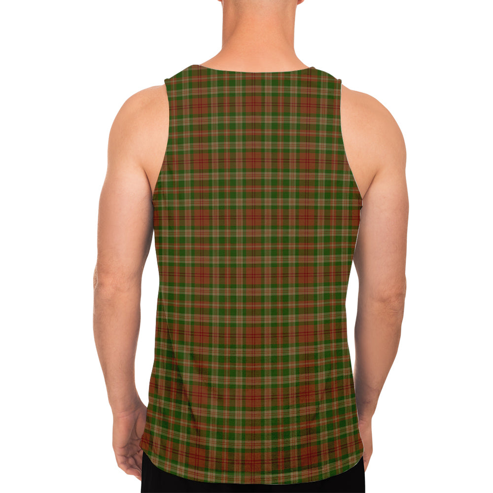 Pierce Tartan Mens Tank Top - Tartan Vibes Clothing