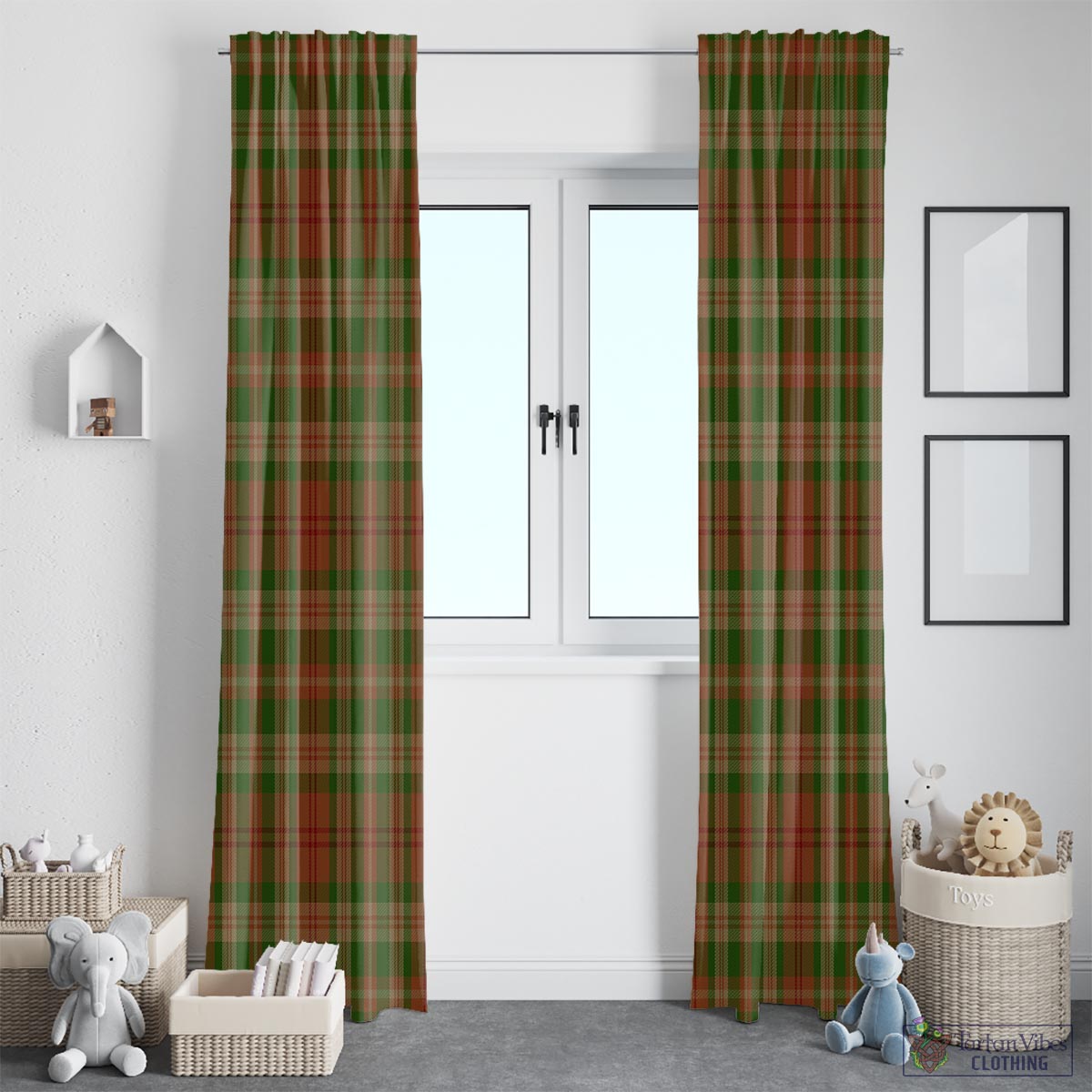 Pierce Tartan Window Curtain