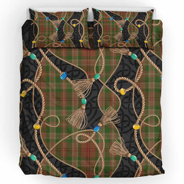 Pierce Scottish Tartan Twisted Ropes Stylized Bedding Set UK Bedding Set UK King 91*87 inch - Tartan Vibes Clothing