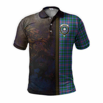 Pitcairn Tartan Family Crest Polo Shirt Alba Gu Brath Be Brave Lion Ancient Style Kid - Tartan Vibes Clothing
