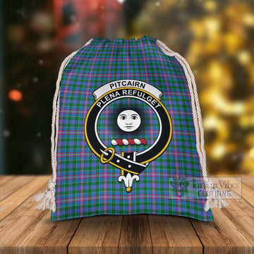 Pitcairn Tartan Christmas Santa's Bag with Family Crest - Tartan Vibes Clothing
