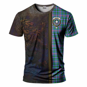 Pitcairn Tartan Family Crest T-Shirt Alba Gu Brath Be Brave Lion Ancient Style Kid's Shirt - Tartan Vibes Clothing