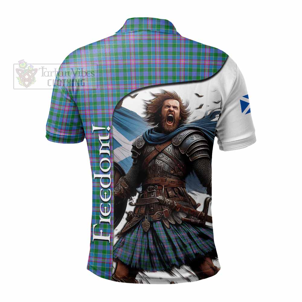 Pitcairn Crest Tartan Polo Shirt Inspired by the Freedom of Scottish Warrior - Tartan Vibes Clothing