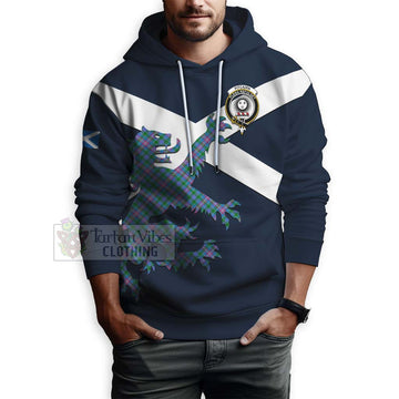Pitcairn Tartan Lion Rampant Hoodie Proudly Display Your Heritage with Alba Gu Brath and Clan Name - Tartan Vibes Clothing