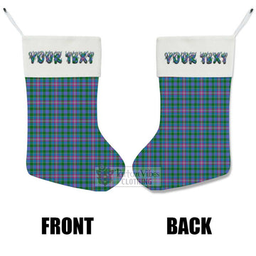 Pitcairn Tartan Christmas Stocking with Personalized Text - Tartan Vibes Clothing