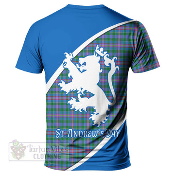 Pitcairn Family Crest Tartan T-Shirt Celebrate Saint Andrew's Day in Style - Tartan Vibes Clothing
