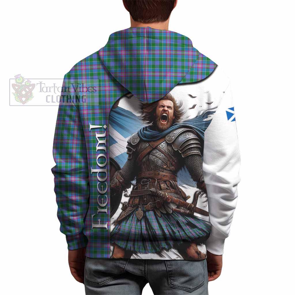 Pitcairn Crest Tartan Hoodie Inspired by the Freedom of Scottish Warrior - Tartan Vibes Clothing