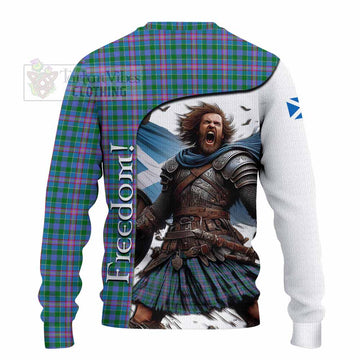 Pitcairn Crest Tartan Knitted Sweater Inspired by the Freedom of Scottish Warrior - Tartan Vibes Clothing