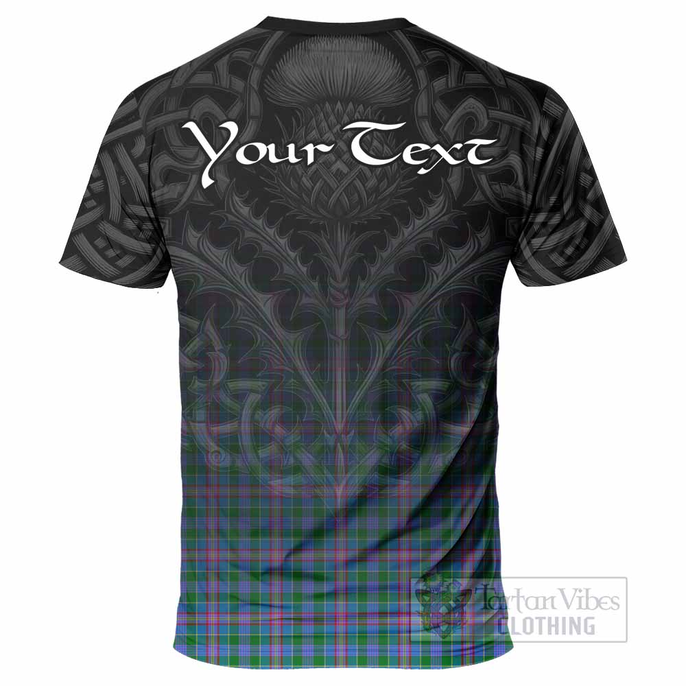 Pitcairn Tartan T-Shirt with Family Crest Celtic Thistle Vibes - Tartan Vibes Clothing
