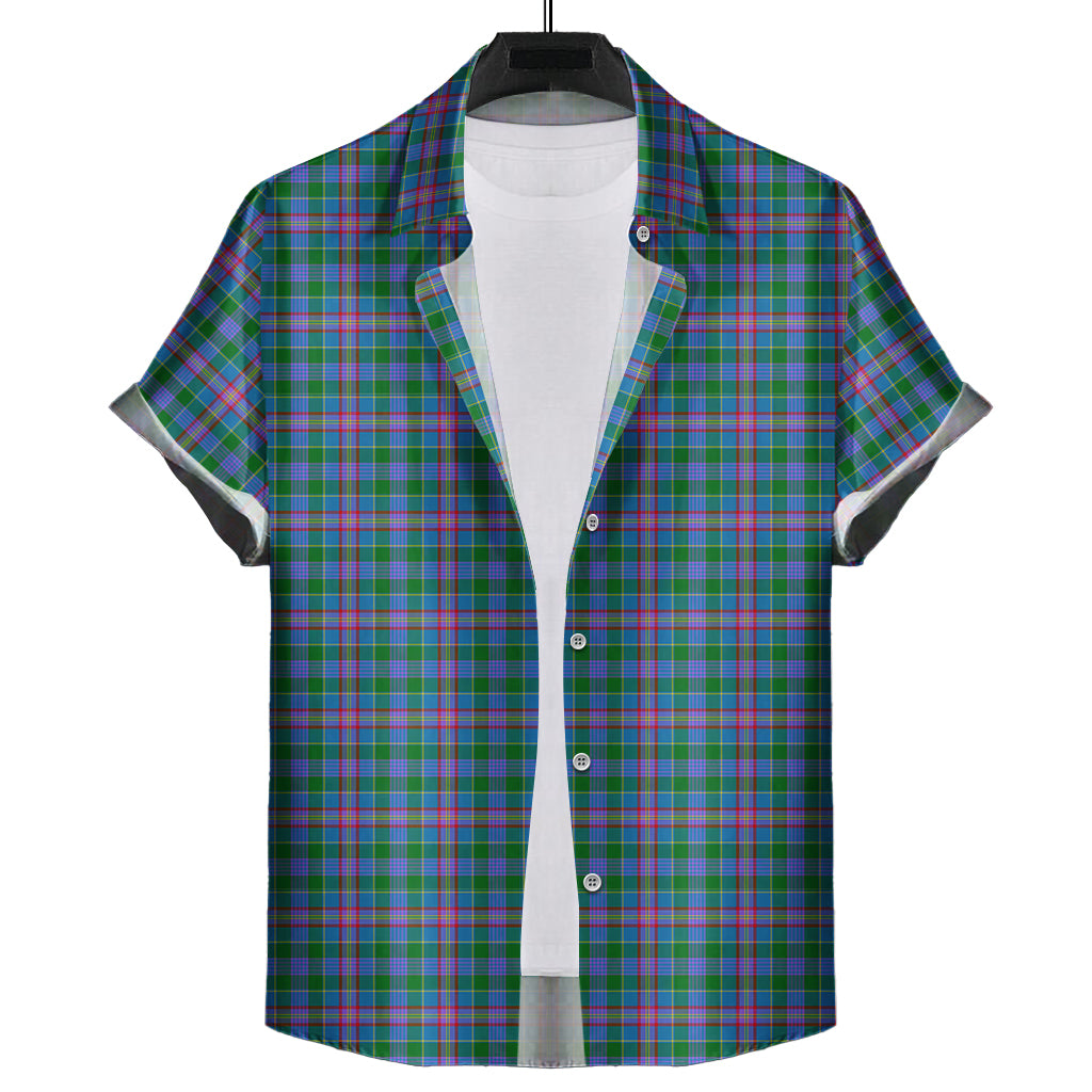 pitcairn-hunting-tartan-short-sleeve-button-down-shirt