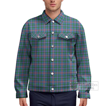 Pitcairn Tartan Unisex Lapel Cotton Jacket Unisex - Tartan Vibes Clothing