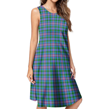 Pitcairn Tartan Womens Casual Dresses 4XL - Tartan Vibes Clothing