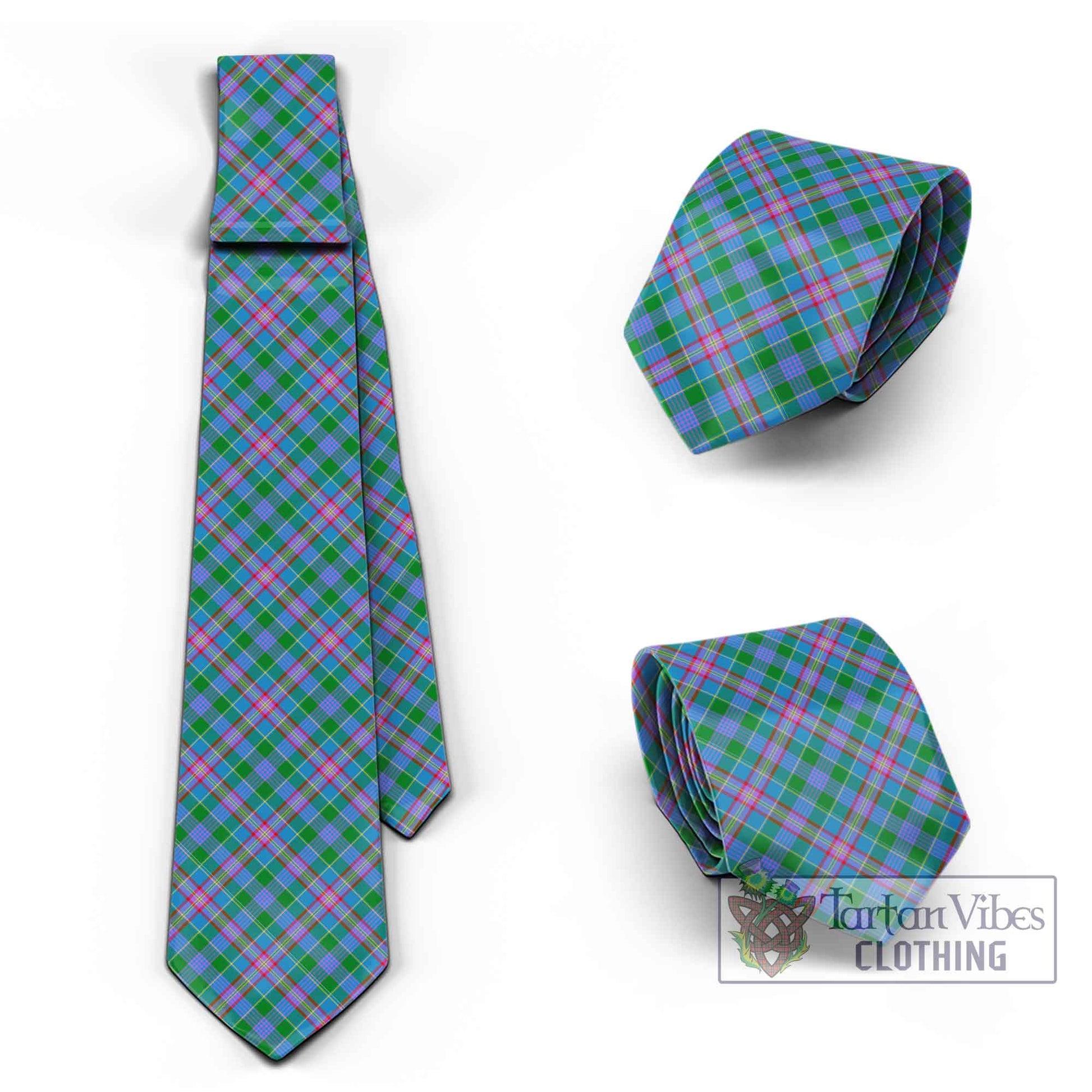Pitcairn Tartan Classic Necktie Cross Style Necktie One Size - Tartan Vibes Clothing