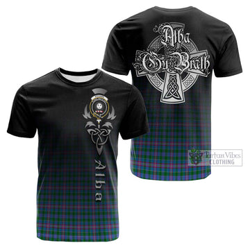 Pitcairn Tartan Cotton T-shirt Featuring Alba Gu Brath Family Crest Celtic Inspired Kid's Shirt - Tartan Vibes Clothing