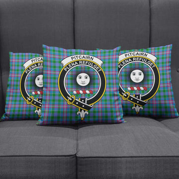 Pitcairn Tartan Pillow Cover with Family Crest Rectangle Pillow Cover 51*91cm - Tartan Vibes Clothing