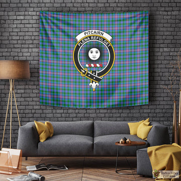 Pitcairn Tartan Tapestry Wall Hanging and Home Decor for Room with Family Crest Tapestry - Tartan Vibes Clothing