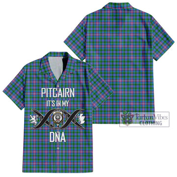 Pitcairn Tartan Hawaiian Shirt with Family Crest DNA In Me Style Kid - Tartan Vibes Clothing