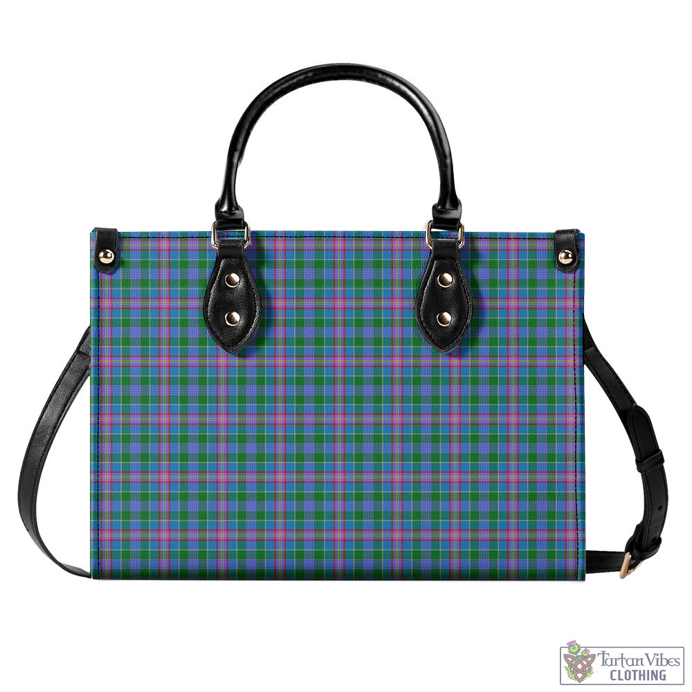 Pitcairn Tartan Luxury Leather Handbags L - Tartan Vibes Clothing