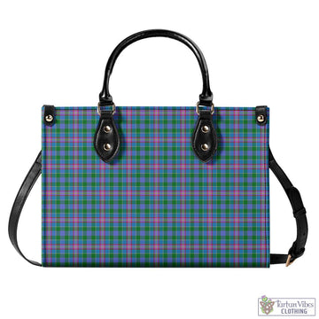 Pitcairn Tartan Luxury Leather Handbags L - Tartan Vibes Clothing