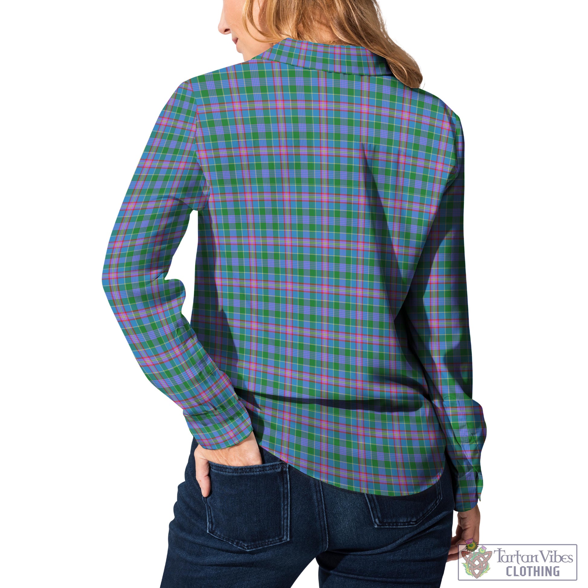 Pitcairn Tartan Women's Casual Shirt Female - Tartan Vibes Clothing