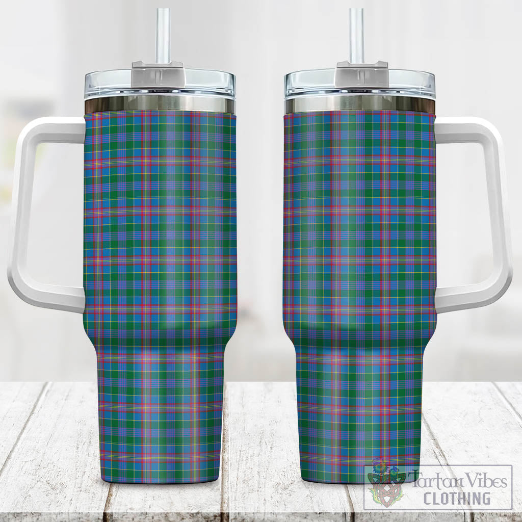 Pitcairn Tartan Tumbler with Handle One Size 40 OZ - Tartan Vibes Clothing
