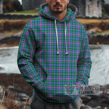 Pitcairn Tartan Cotton Hoodie Zip Hoodie - Tartan Vibes Clothing