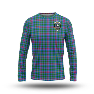 Pitcairn Tartan Long Sleeve T-Shirt with Family Crest - Tartan Vibes Clothing