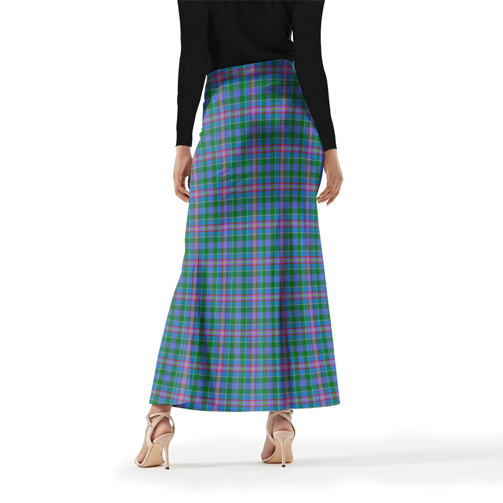 Pitcairn Tartan Womens Full Length Skirt - Tartan Vibes Clothing