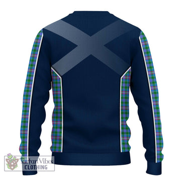 Pitcairn Tartan Ugly Sweater with Family Crest and Lion Rampant Vibes Sport Style - Tartan Vibes Clothing