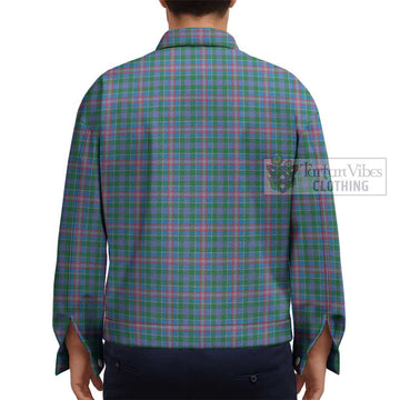 Pitcairn Tartan Unisex Lapel Cotton Jacket - Tartan Vibes Clothing