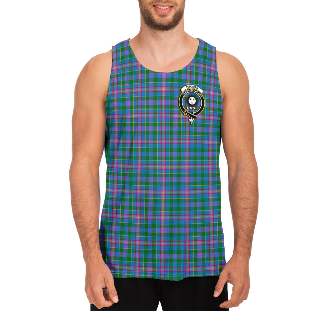 pitcairn-hunting-tartan-mens-tank-top-with-family-crest