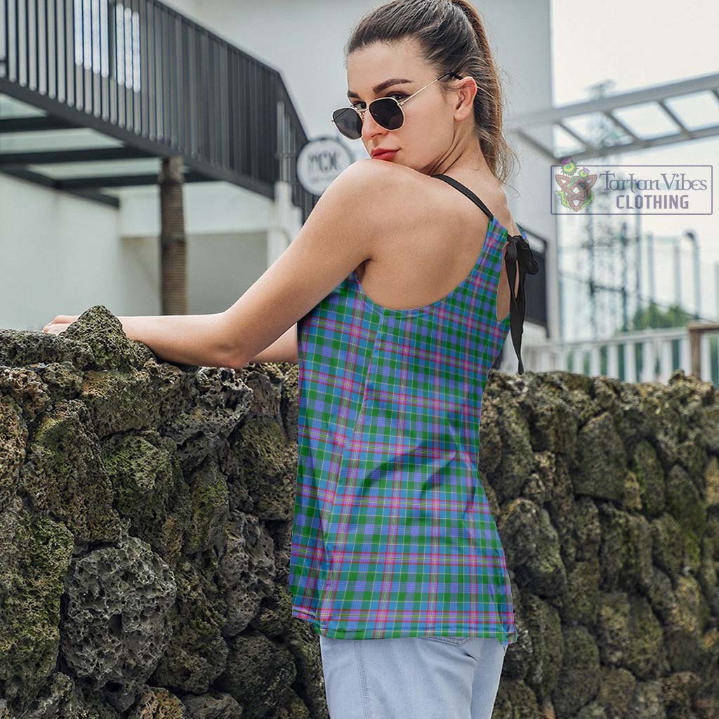 Pitcairn Tartan Loose Halter Neck Camisole - Tartan Vibes Clothing