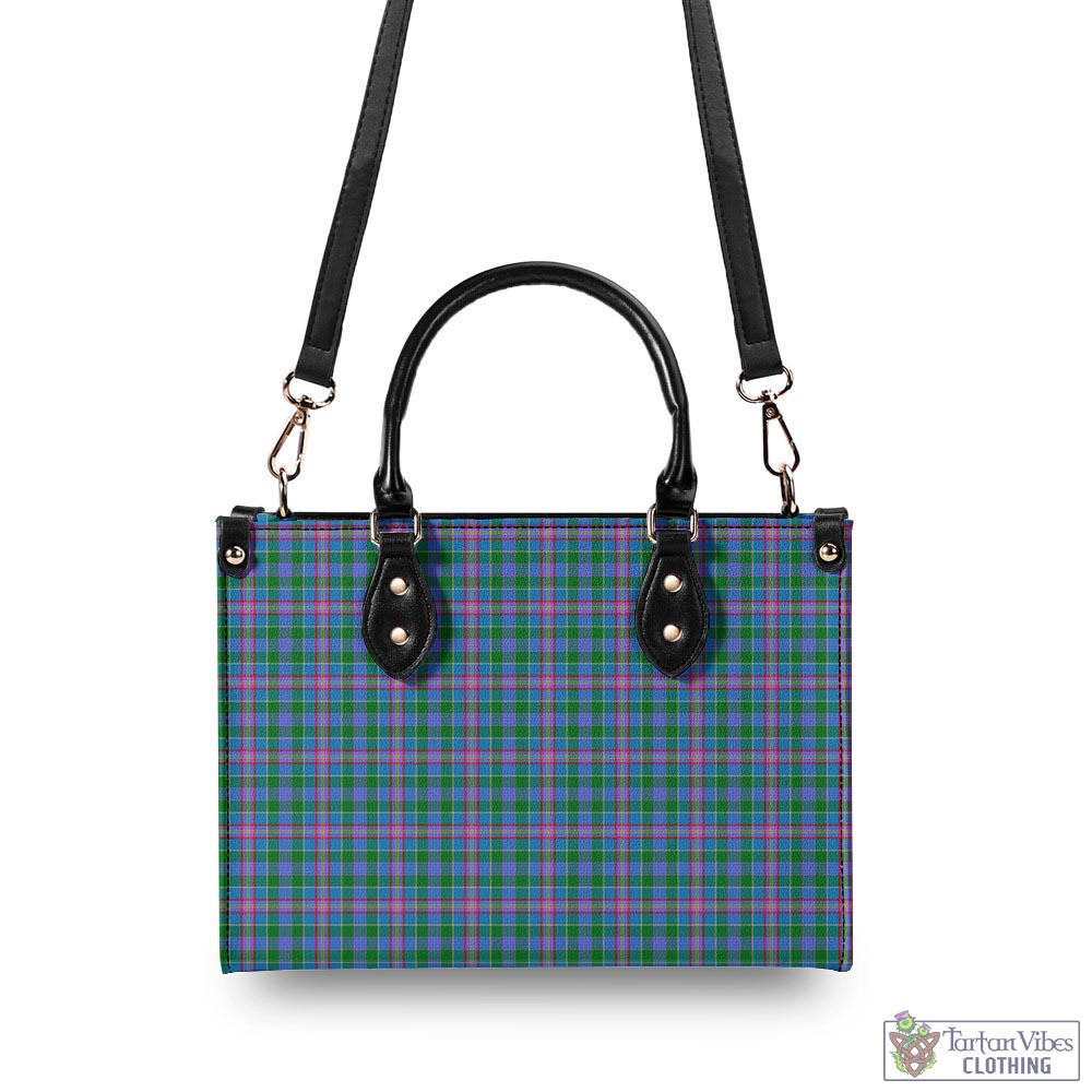 Pitcairn Tartan Luxury Leather Handbags - Tartan Vibes Clothing