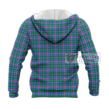 Pitcairn Tartan Knitted Hoodie with Family Crest DNA In Me Style - Tartan Vibes Clothing