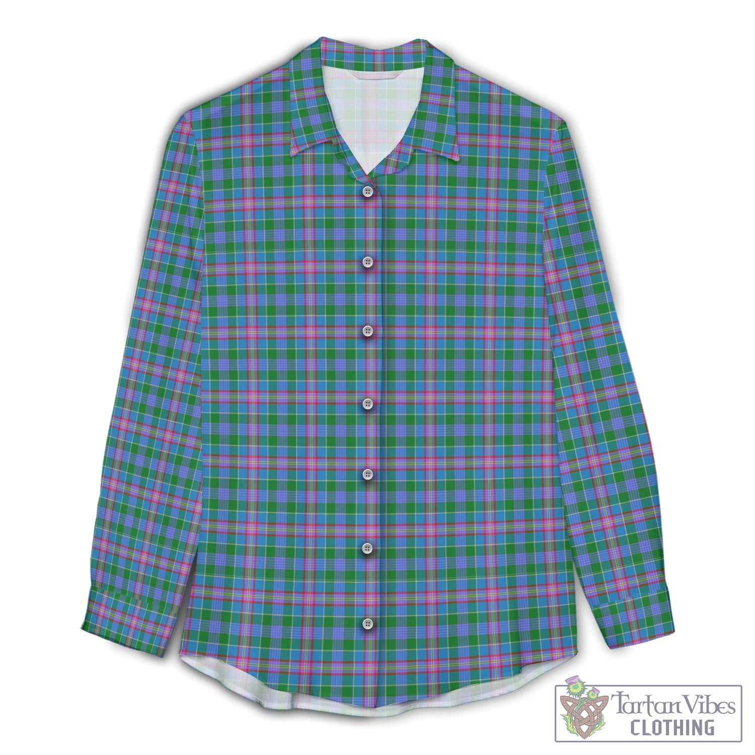 Pitcairn Tartan Women's Casual Shirt - Tartan Vibes Clothing