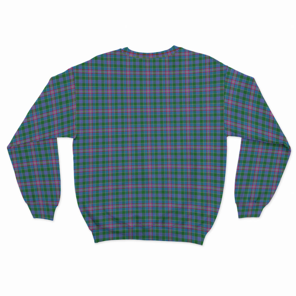 Pitcairn Tartan Sweatshirt with Family Crest - Tartan Vibes Clothing