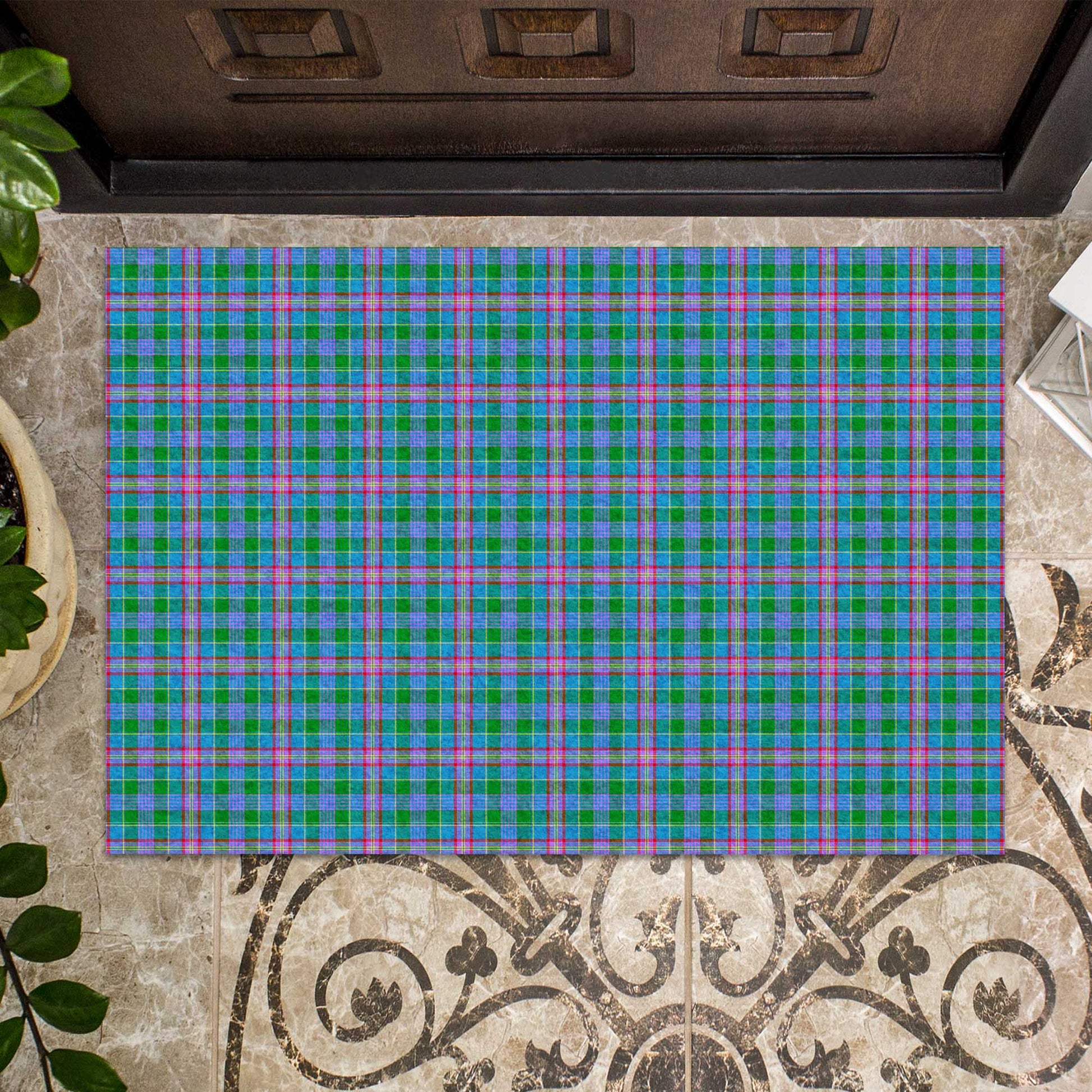 Pitcairn Tartan Rubber Doormat - Tartan Vibes Clothing