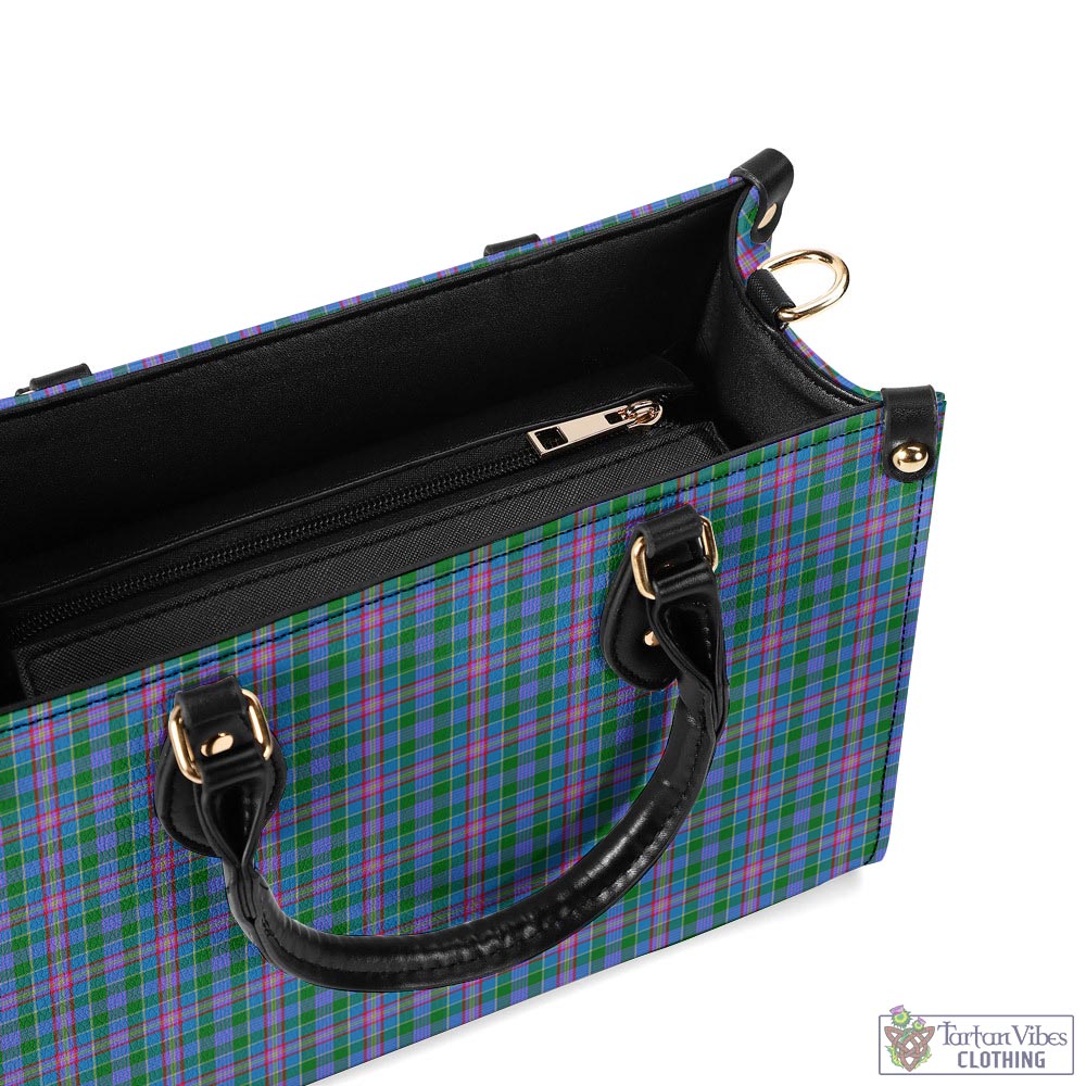 Pitcairn Tartan Luxury Leather Handbags - Tartan Vibes Clothing