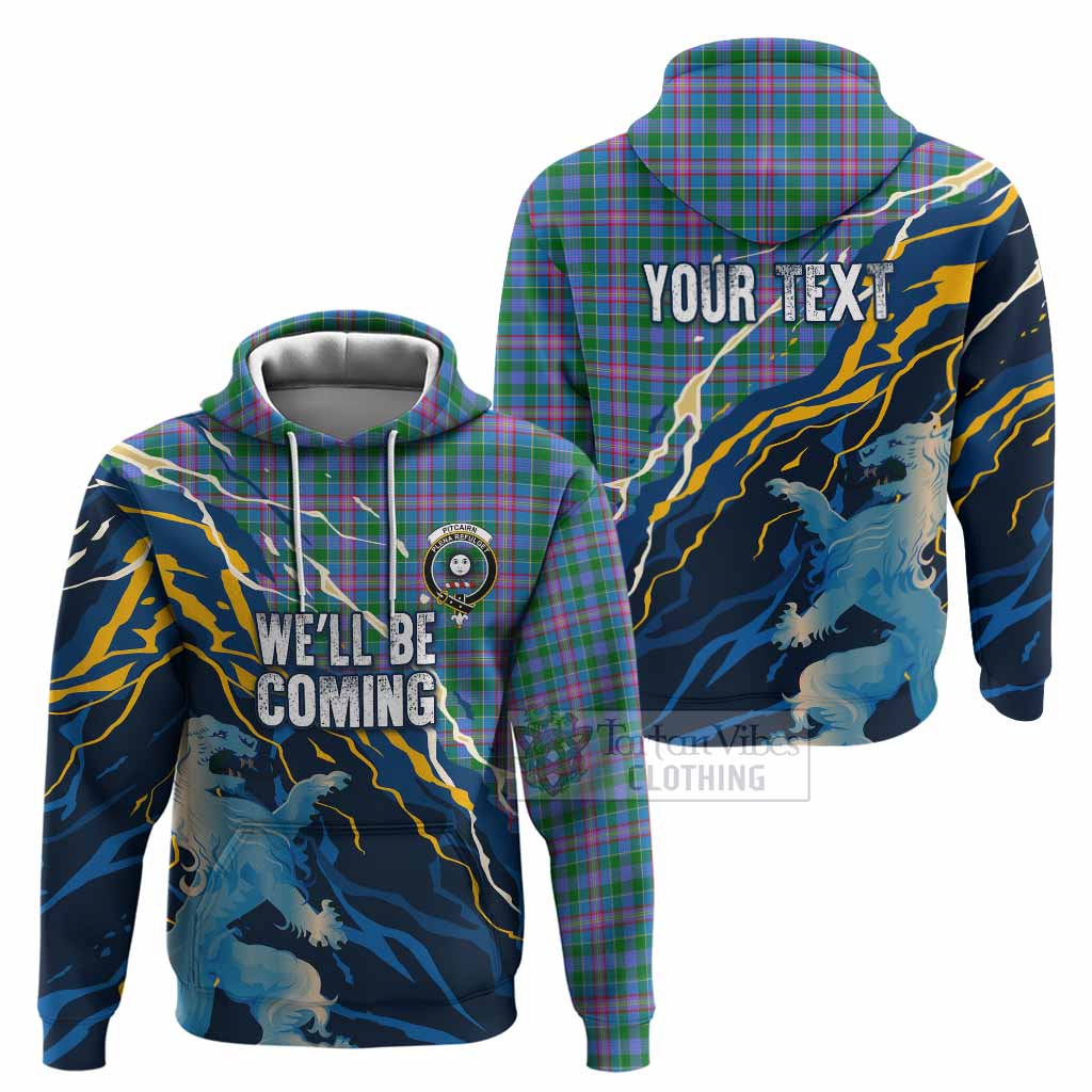 Pitcairn Scotland Tartan Hoodie WC2026 Football - We'll Be Coming