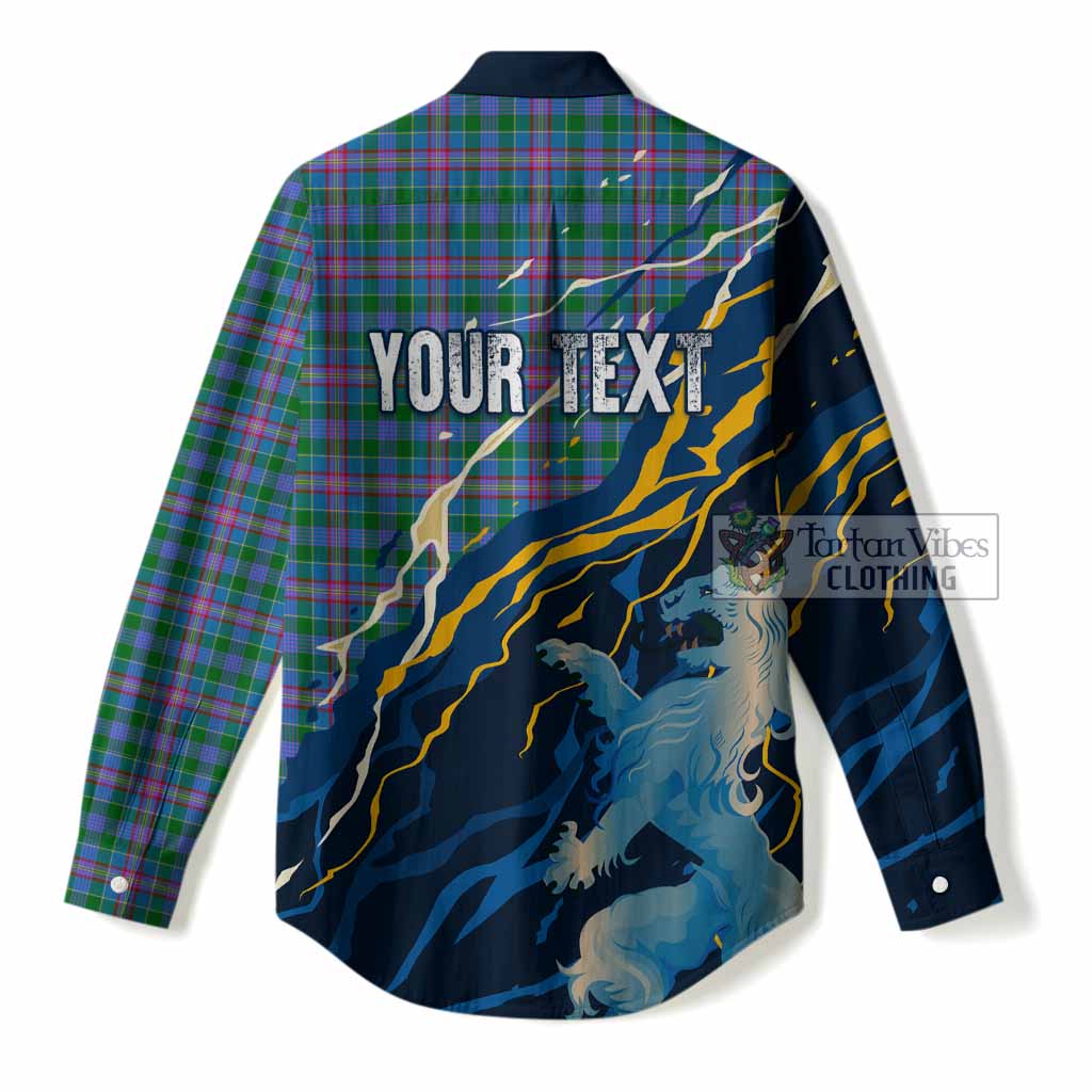 Pitcairn Scotland Tartan Women Casual Shirt WC2026 Football - We'll Be Coming