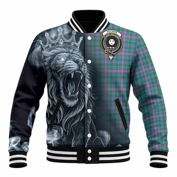 Pitcairn Tartan Baseball Jacket Roaring Lion Heritage