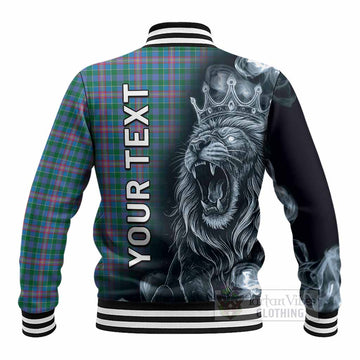 Pitcairn Tartan Baseball Jacket Roaring Lion Heritage