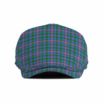 Pitcairn Tartan Jeff Cap, Tartan Flat Cap