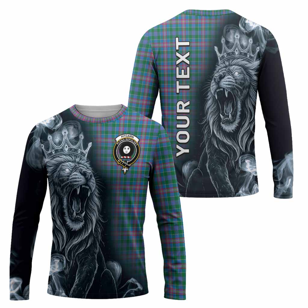 Pitcairn Tartan Long Sleeve T-Shirt Roaring Lion Heritage