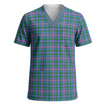 Pitcairn Tartan Scrub Top - Tartan Vibes Clothing